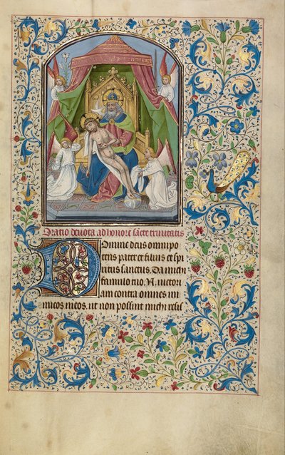 The Throne of Grace Trinity by Willem Vrelant